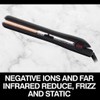 CHI Tourmaline Ceramic Series Flat Iron, Hair Straightener For Silky,