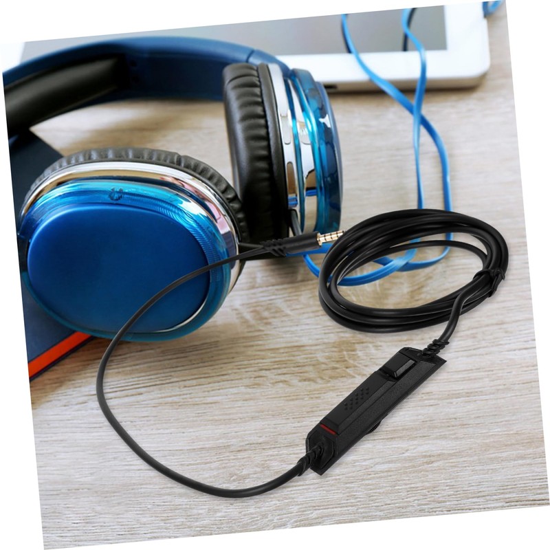 LABRIMP Inline Mute Control Cable for Gaming Headset Durable Audio