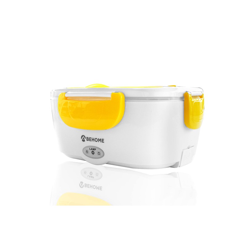 BEHOME Electric Food Warmer Plastic Yellow 1.5 L