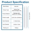 1000Pcs Bare Fiber Optical Heat shrinkable Sleeves 60mm Tube for
