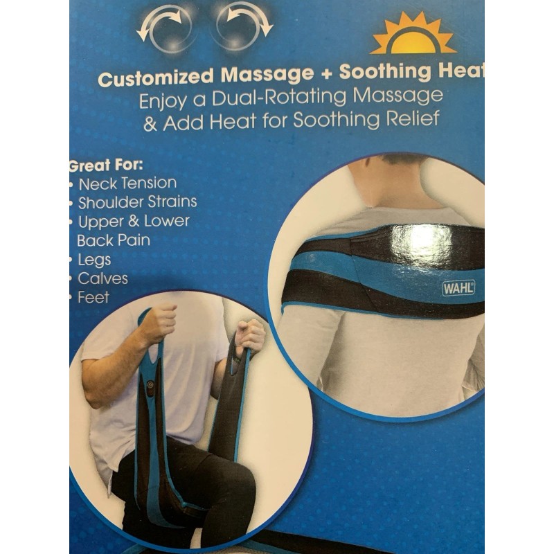 Wahl Heated Deep Knead Therapeutic Massage Wrap 4264 Neck Back
