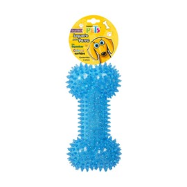 Fancy Pets Juguete para Perro, Hueso con Squeaker, Glitter y Colores Surtidos GDE