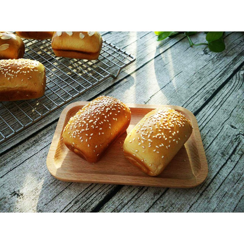 Twscvc Mini Loaf Pan, 8-Cavity Non-Stick Muffin Pan,Carbon Steel Brownie
