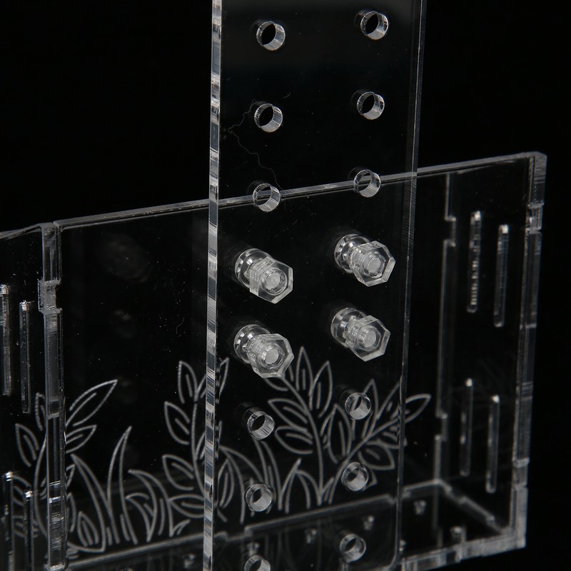 Aquarium Aquatic Planter Transparent Acrylic Fish Tank Hanging Water Plants