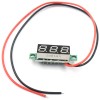 JacobsParts DC 4.5-30V 2-Wire Voltmeter 3-Digit LED Display Panel Volt