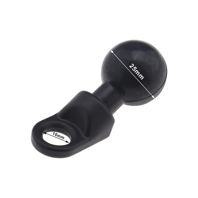 ECSiNG Aluminum Alloy Ball Mount Base Angled Bolt Head Adapter