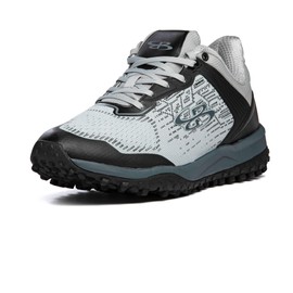 Boombah Viper Pureknit Men's Turf - Smoke - Gray/Black/Charcoal/Black - Size 8.5