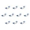 Setomonohonpo Chopsticks Rest Set of 10 [3.0 x 0.9 inches