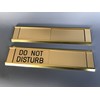 Sliding Signs - Entry Control - Do Not Disturb (Or
