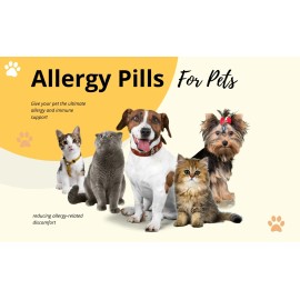 Olanta Trade Solution Natural Allergy Supplement for Pets – Skin & Immune System Support - 2 Bottles