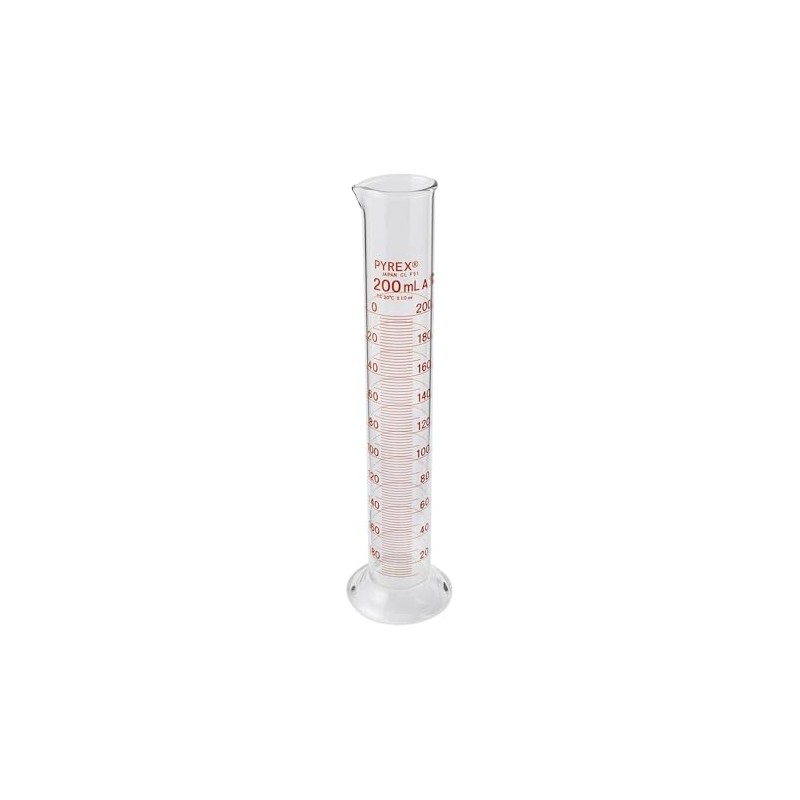 Corning Pyrex (R) Female Cylinder 3022JIS-200 JIS Standard 200ml