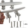 VEITHI 6 inch 316 Stainless Steel Dock Cleat Marine Boat