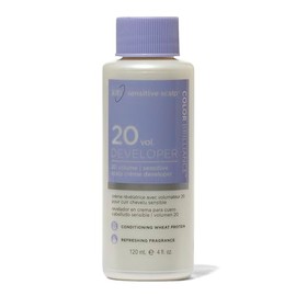 ion Sensitive Scalp 20 Volume Creme Developer, Ionic Buffers and Conditioning Protein to Help Scalp Sensitivity, 4 Ounce