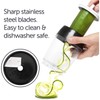Vegetable Slicer-Zucchini Noodles Tool & Spaghetti Maker.Well-Designed Food Blade &