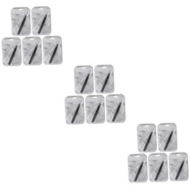 Healeved 15pcs Stainless Steel Eyebrow Tweezers Set Ergonomic Eyebrow Clip Kit for Men and Women Portable Makeup Tool for Home and Travel Design