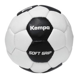 Kempa Handball Soft Grip Game Changer Training Ball for Methodology Training Ball Handball for Children - Low Risk of Injury, Grey/Navy