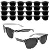 Rainmae Rainmae 12 Pcs Race Car Checkered Sunglasses for Bulk