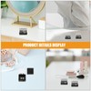 DEARMAMY 15pcs Specimen Display Box Badge Case Pin Batch Display