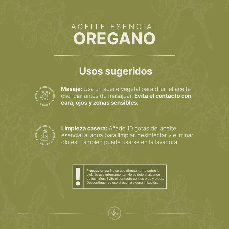 Aceite Esencial con Ingredientes Puros y Naturales de 50 ml.