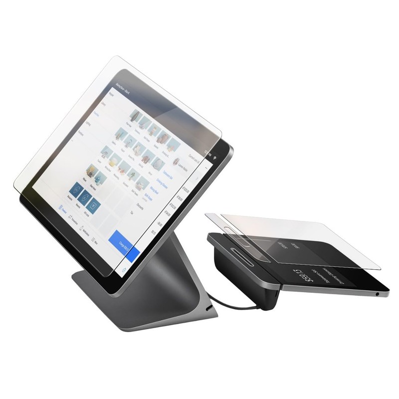 magglass Screen Protector Designed for Square Register (3 Piece) UHD