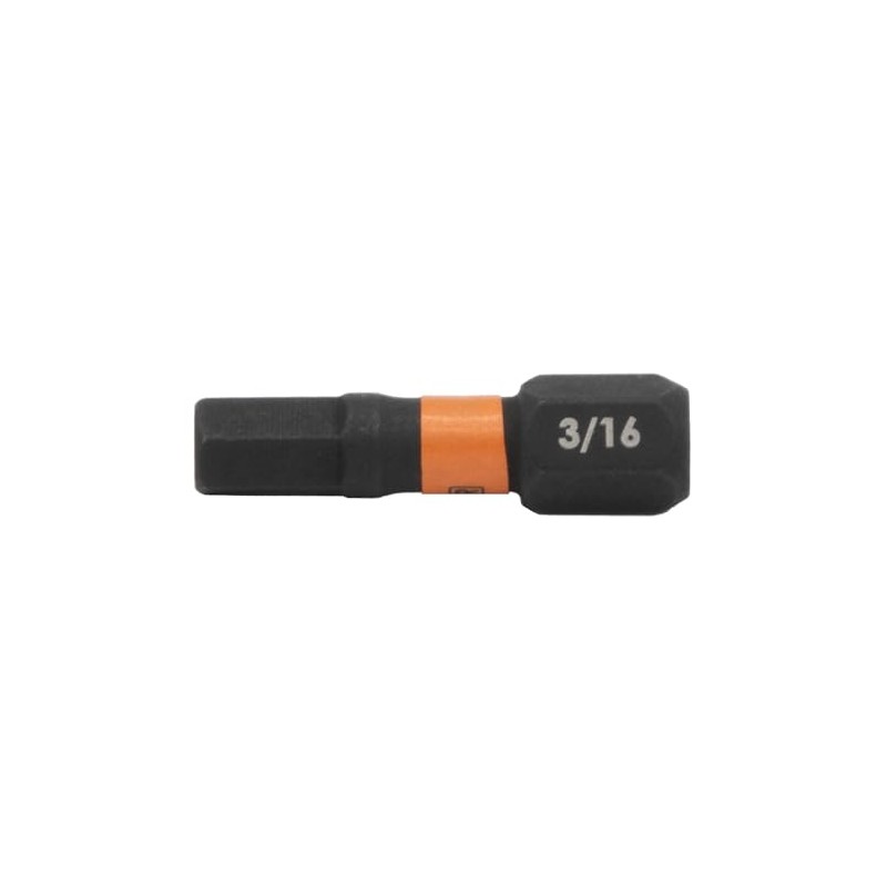 Hex 3/16" Impact Driver Bit - Railer Allen Wrench Drill