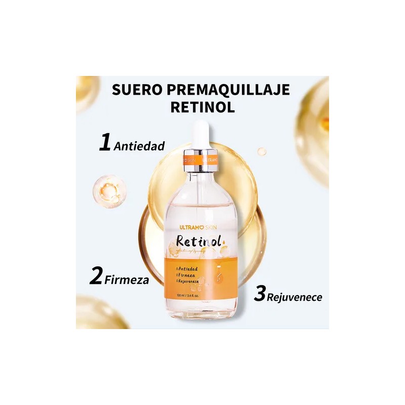 Srum Premaquillaje Retinol 100ml Ultramo Para DaNoche Antiageing Todo Tipo