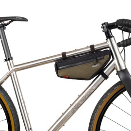 Alpkit Bilbie Weatherproof 1.5 Litre Half-Length Frame Bag (Olive Green)