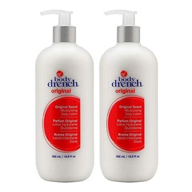 Body Drench Original Moisturizing Lotion – Hydrating Lotion with Original Scent for Soft, Smooth Skin, 16.9 fl oz, 2 Pack