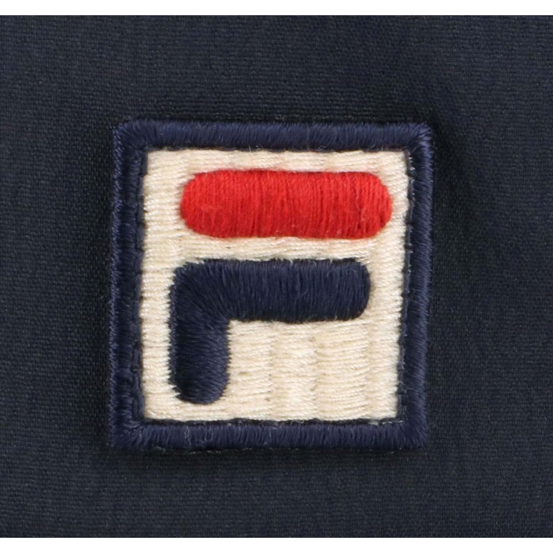 Fila VM9755 Tennis Cap, Uni-Bamboo Patch, Taffeta Cap, Fila Navy