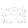 ScrapCooking - 2028 Set of 16 Animals Cookie Cutters -