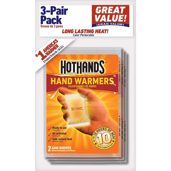 HotHands Air Activated Hand Warmers, Up to 10 Hours of