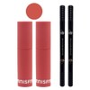 Innisfree Airy Matte Tint 1 2 magenta mauve + 2 gray brown eyebrows / 이니스프리 에어리 매트 틴트 1 마젠타 모브 2개+아이브로우 회갈색 2개