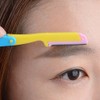 JERRY Eyebrow Razor, Folding Eyebrow Shaping Razor with Refills