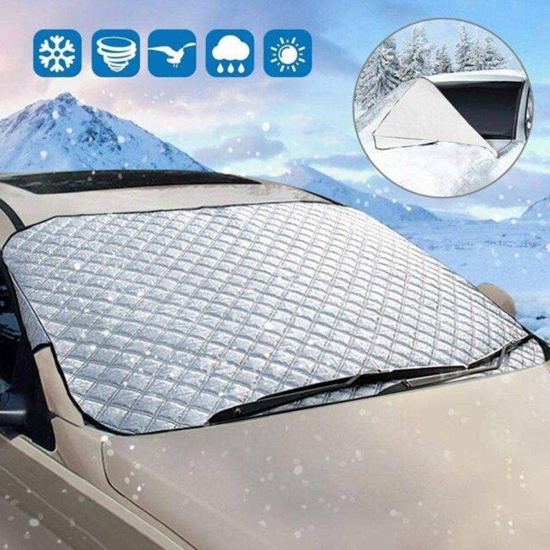 Universal Winter Car Windshield Shade Cover 4 Layers Protection for
