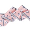 Allegra K Women's Thin Polka Dot Scarf, Ribbon, Heart Pattern,