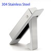 Dontay Pocket Door Pull Handle, Edge Pull, Professional Stainless Steel