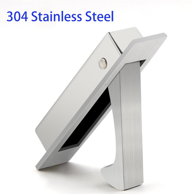 Dontay Pocket Door Pull Handle, Edge Pull, Professional Stainless Steel