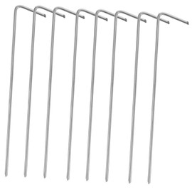 Sosoport 1set Heavy Duty Aluminum Tent Stakes Wear Resistant Ground Nails for Camping Outdoor Beach Garden Tent Pegs Resistant Easy to Carry Durable 30pcs