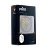 Braun Classic travel Analogue Alarm Clock with Snooze and Light,