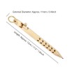 Retro Style Metal Brass Signature Gel Ink Pen Office School
