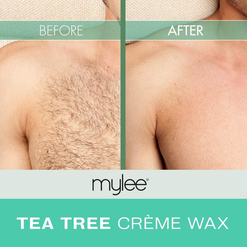 Mylee Tea Tree Soft Creme Wax for Sensitive Skin 450g,