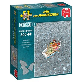Jumbo Jan Van Haasteren Expert Shark Mania Puzzle (500 Pieces)