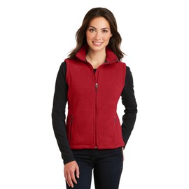 Port Authority Women's Value Fleece Vest L True Red