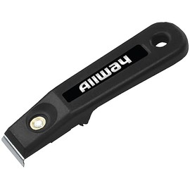 ALLWAY F1 2-Edge Small Job Scraper for Wood and Painting Applications, 1-1/8"