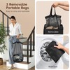 Vexalora 185L Laundry Hamper 3 Section, Laundry Hamper with Lid,