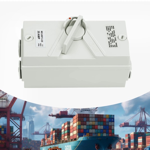 Unbranded 3 Pole Safety Isolation Switch Isolation Switch Safety Switch Wall