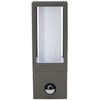 Luceco Azurar Exterior Decorative GU10 Lantern with PIR Motion Sensor,