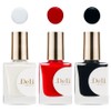 [Deli Beauty] Lure in vivid nail polish 2-piece 3-piece set (white red black), 1 piece, 10ml, white+red+black / [델리뷰티] 루어 인 비비드 매니큐어 2종3종 세트 (화이트레드블랙), 1개, 10ml, 화이트+레드+블랙
