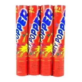 RIVERSOFY 6 Cañones Bazucas Lanza Confeti Para Fiestas 30cm