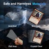 1200 Count Inner Card Sleeves, Clear Bulk Soft Penny Sleeves